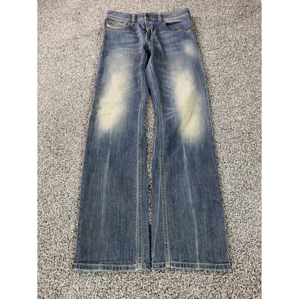 Vintage Y2K Diesel Larkee Relaxed Straight Jeans Men's Size 32X32 Blue